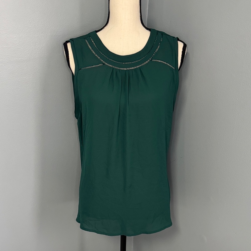 41 Hawthorn Women’s Green Sleeveless Blouse Sz XL
